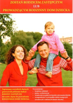 Ogłoszenie dla osób chcących pełnić funkcję rodziny zastępczej